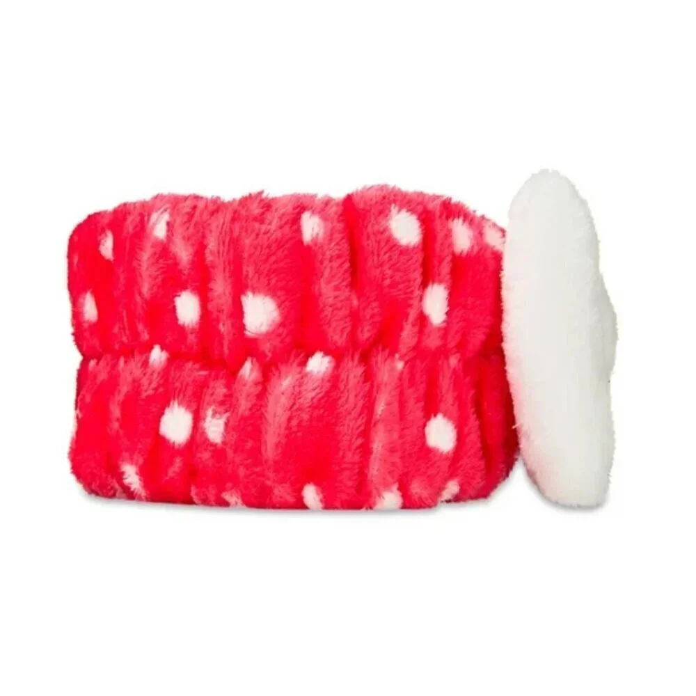 The Crème Shop x Hello Kitty Diadema de Spa de Felpa - Rosa y Blanco